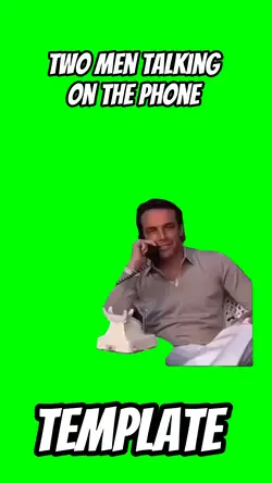 Two men on phone