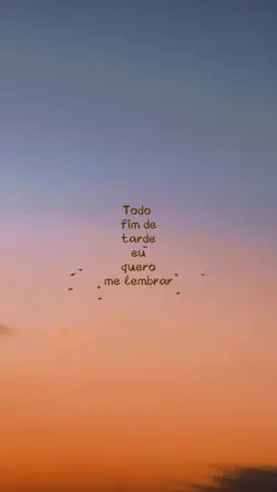 Fim de tarde- status