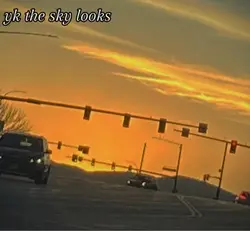 the sky