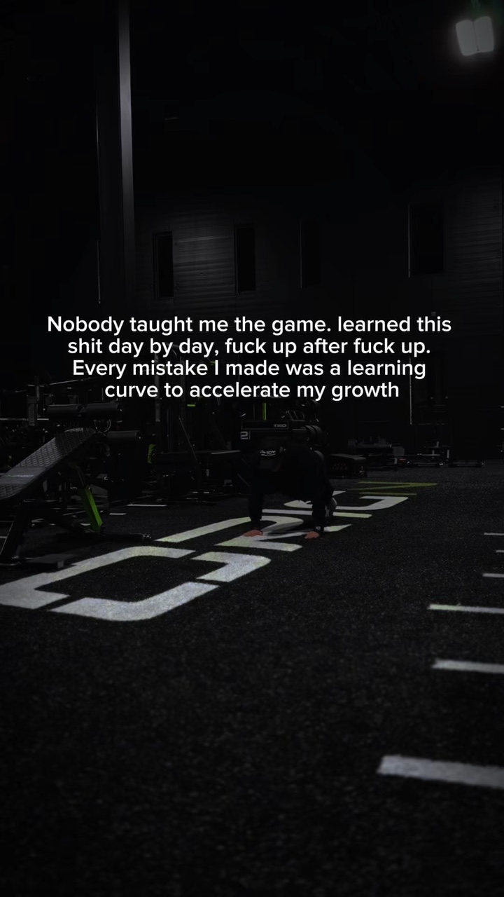 Learned my mistakes 