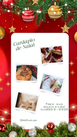 Cardápio de Natal