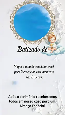Convite Batizado