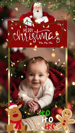 Christmas frame 