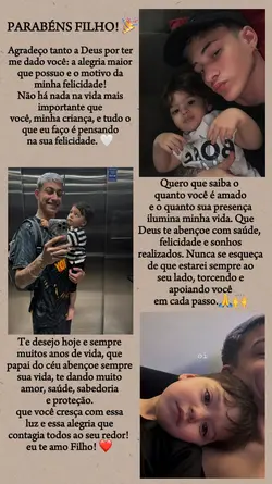 Parabéns Filho/a