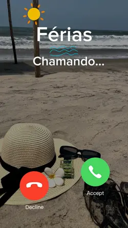 Férias chamando....