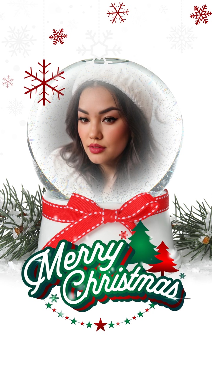 Globo de neve de natal ai🎄