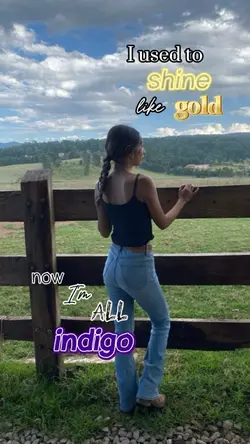 now I’m all indigo 