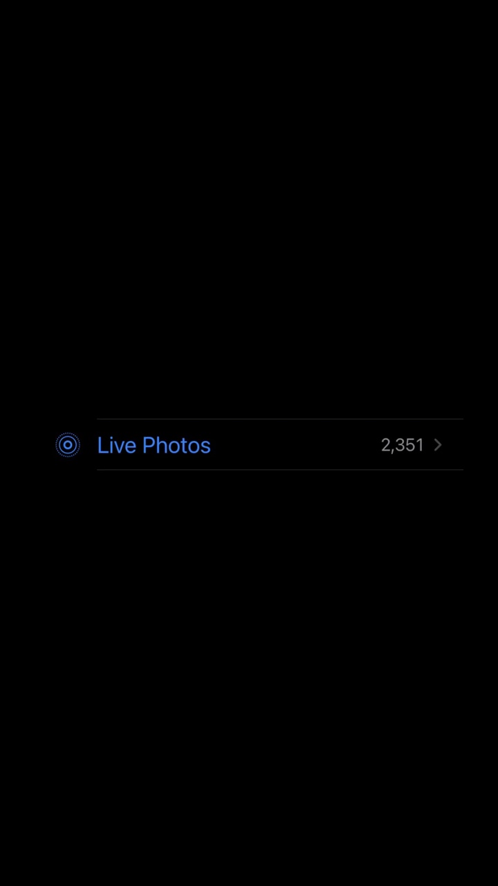 Live Photos trend