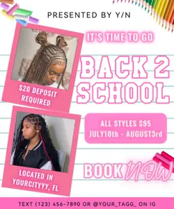 BACK 2 SCHOOL FLYER