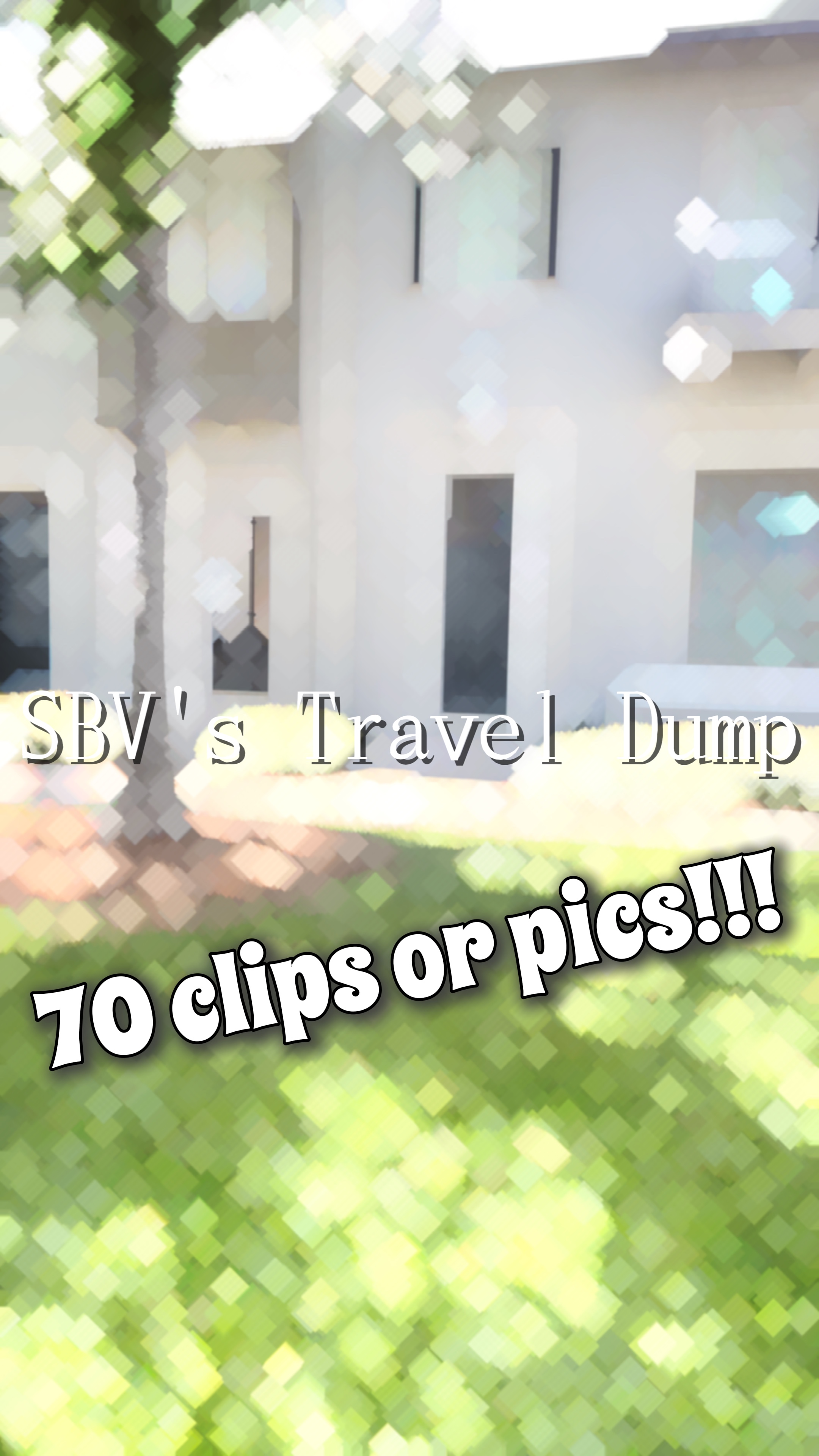 La décharge de voyage de SBV! 🌄