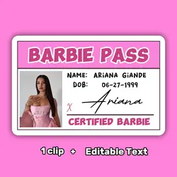 Barbie pass