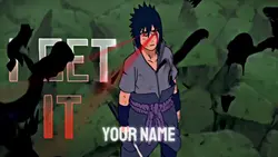 Free Sasuke Edit 🗡️