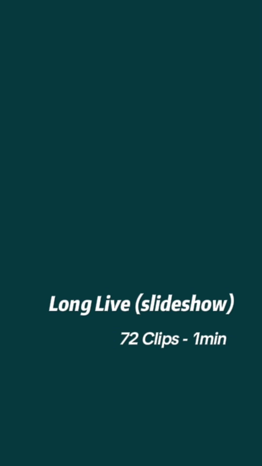 Long Live Slideshow