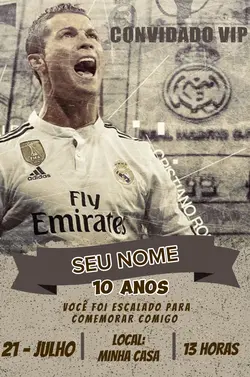 Convite Aniversário 