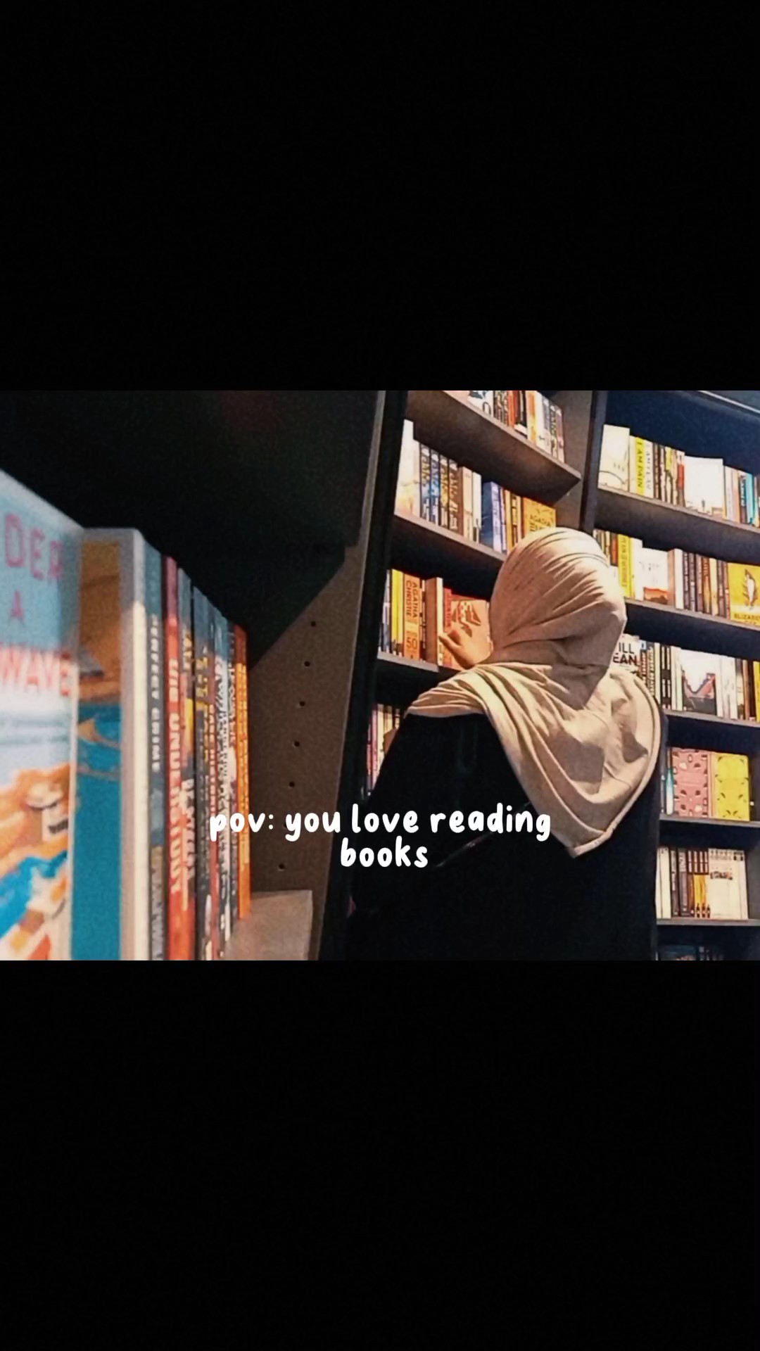 Pov: te encantan los libros