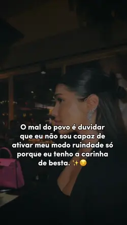 Carinha de besta 😏