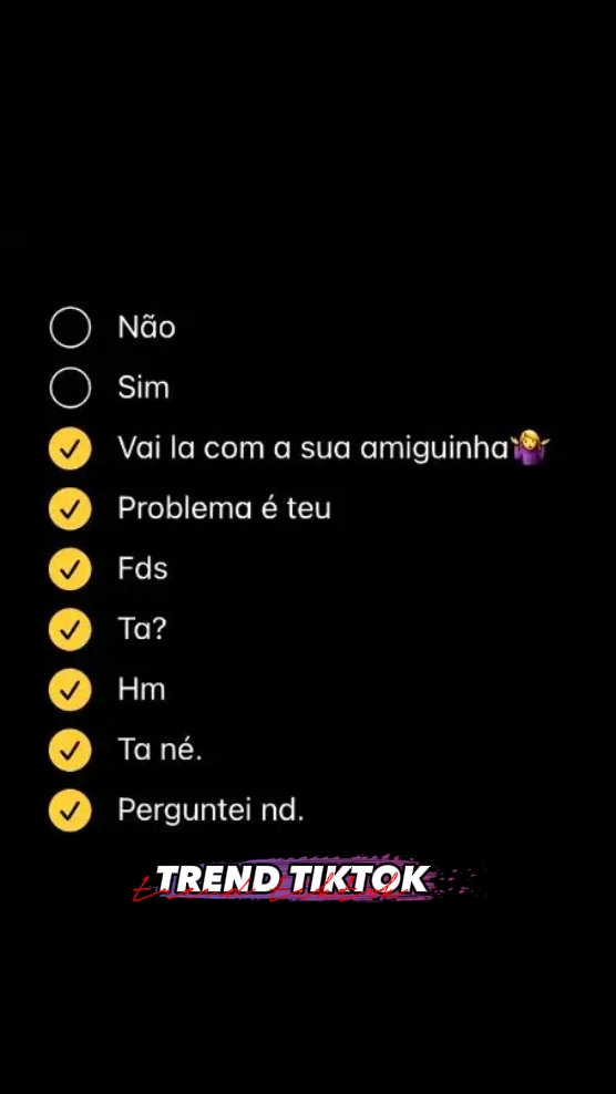 tá com ciúmes?