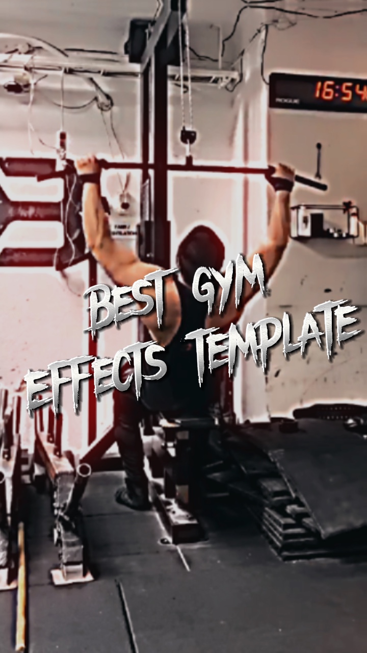 Gym-Effekte Vorlage