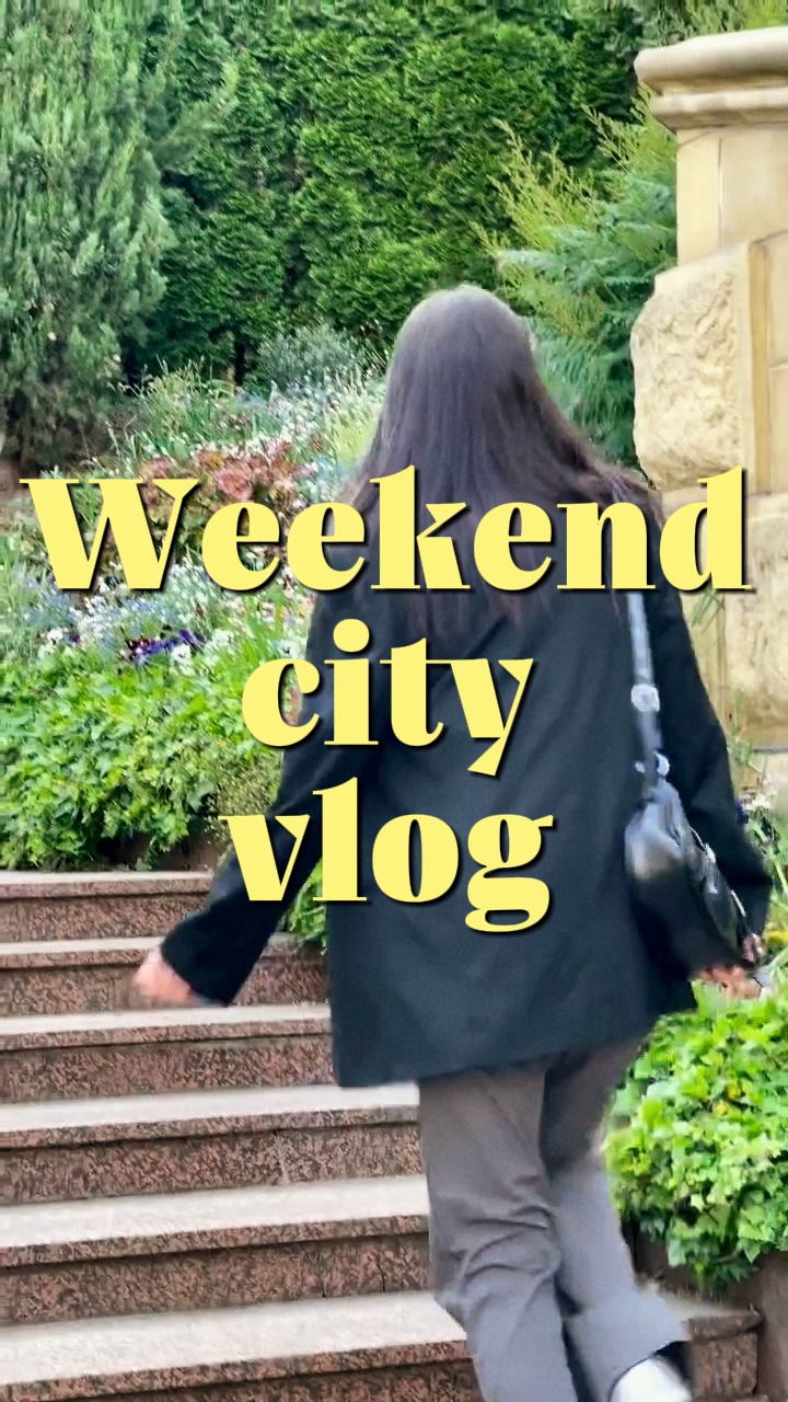 weekend city vlog