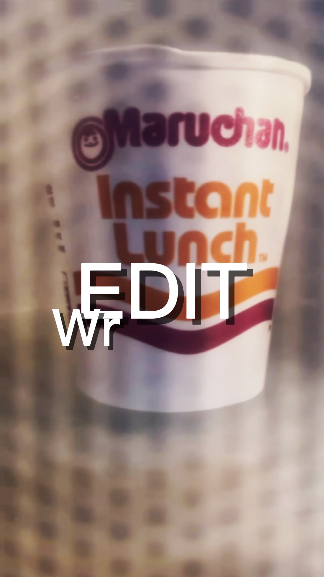 Microwave edit