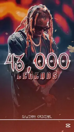 🎉 | 43K LEGENDS