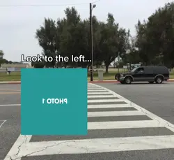 any cars? No!