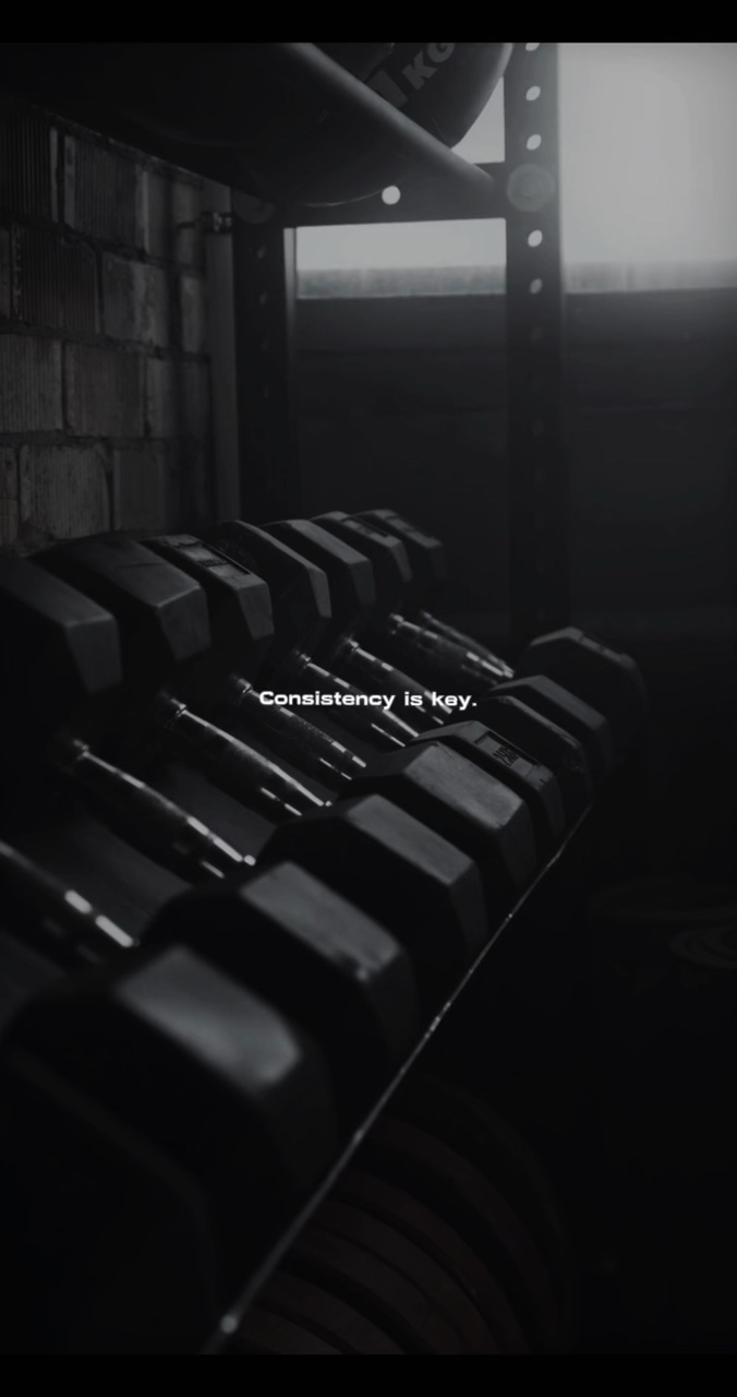 Consistency is key.
