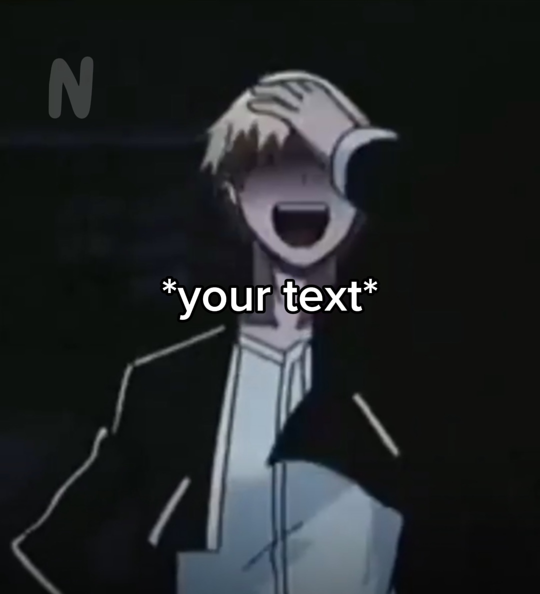 Meme rindo de anime