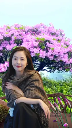 Blooming tree