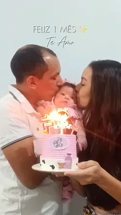 Feliz 1 mês meu amor