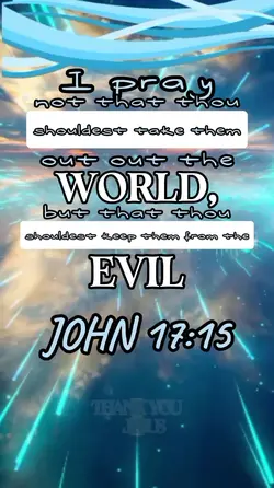 JOHN 17:15
