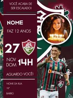 Convite Fluminense