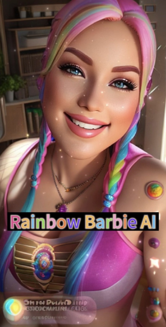 Gökkuşağı Barbie Kız