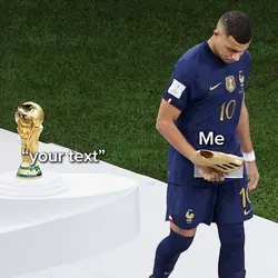 Mbappé Sad Template