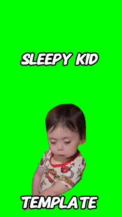 Sleepy kid 