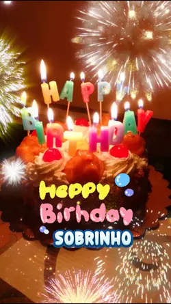 Parabéns Sobrinho 