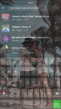 sábado a noite 
