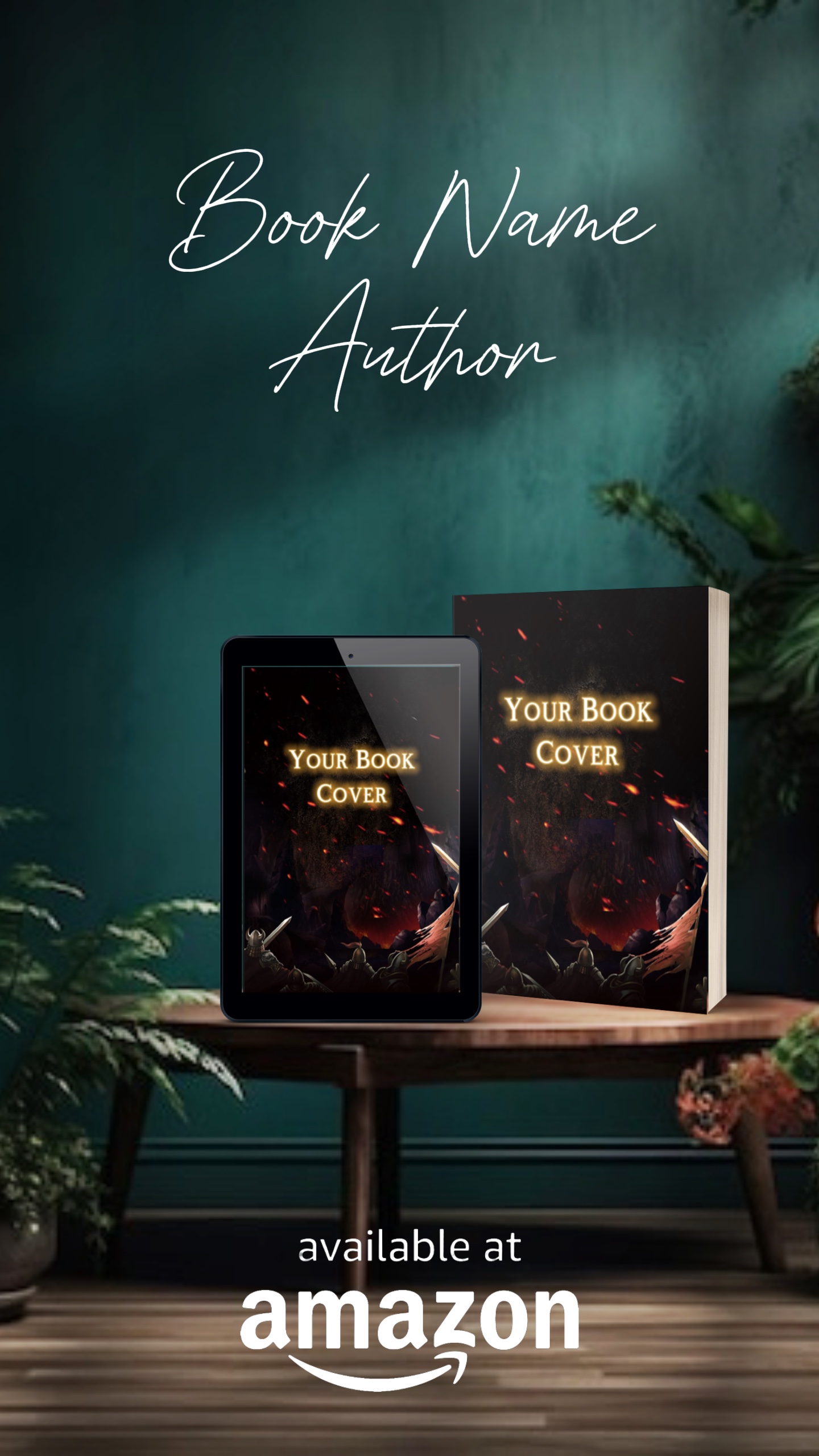 Book promo elegant 