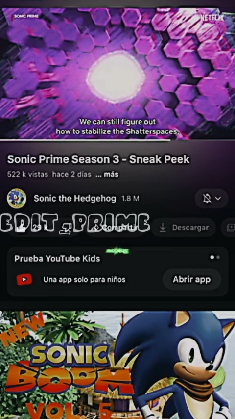 Sonic prime s3