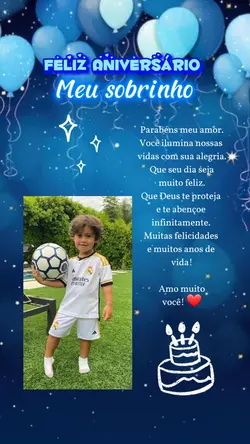 Parabéns Sobrinho