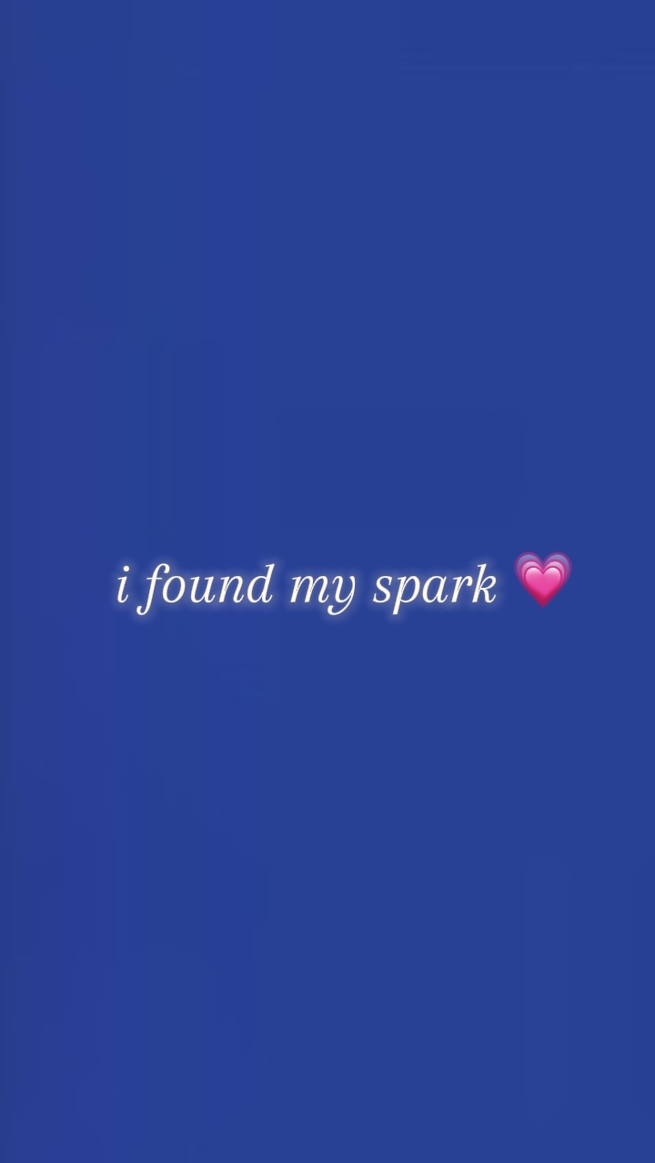 i found my spark