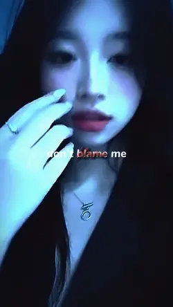 Don’t blame me
