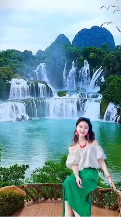 Waterfall view