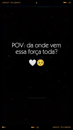 Minha força