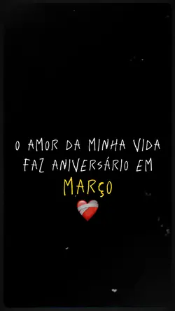 aniversário em março
