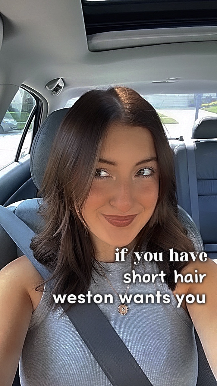 short hair!!