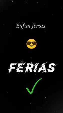 Enfim férias 
