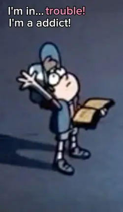 I'm in trouble!