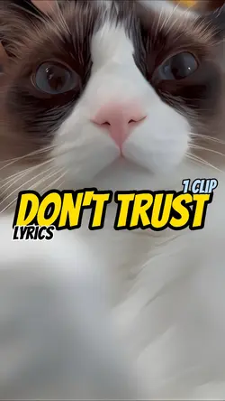 Don't trust!! 👃💨💨