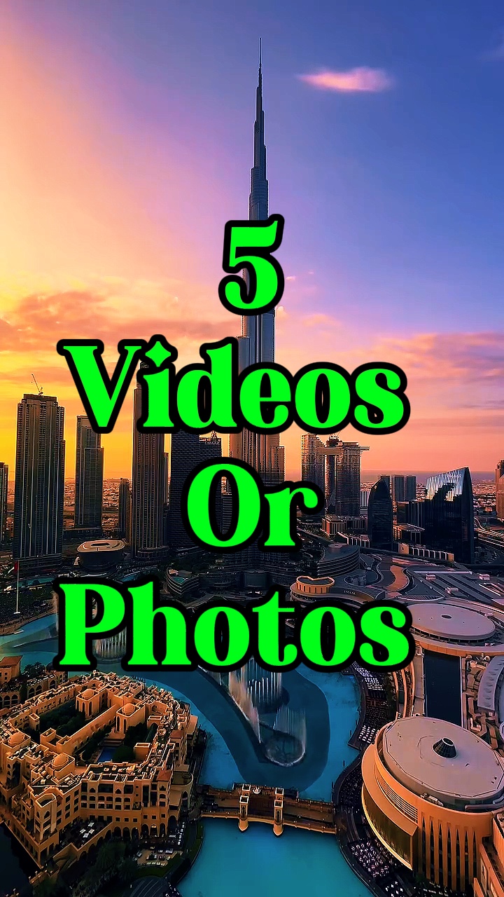 5 videos o fotos 